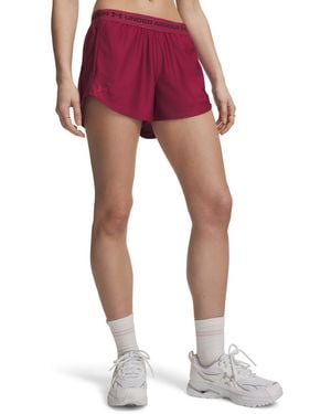 Under Armour Ua Tech Play Up Training Shorts - Red