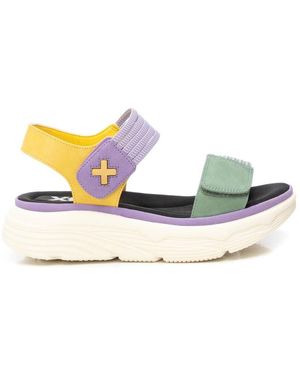 Xti Comfort Sandals By - Purple