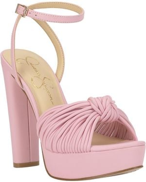 Jessica Simpson Immie Platform Dress Sandals - Pink