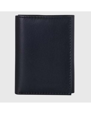 Alpine Swiss Wallet Bifold Billfolds To Choose From Genuine Leather - Blue