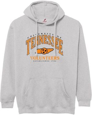 League Collegiate Wear Tennessee Volunteers Tall Arch Essential Pullover Hoodie - Gray