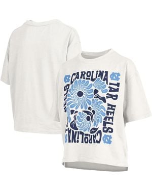 Pressbox Elena Oversized Graphic Floral-print T-shirt - Blue