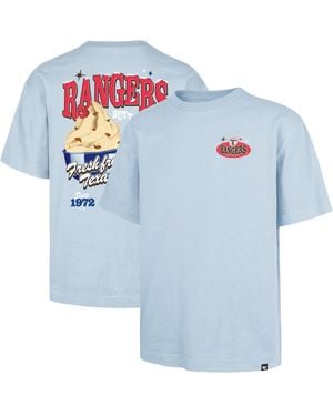 '47 Texas Rangers Ice Cream Parlor Foundation T-shirt - Blue