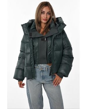 Alaska® Outerwear Nova Hooded Puffer Jacket - Gray