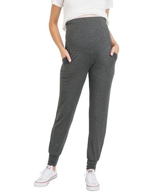 Hello Miss Over-the-belly Relaxed Fit sweatpants - Gray