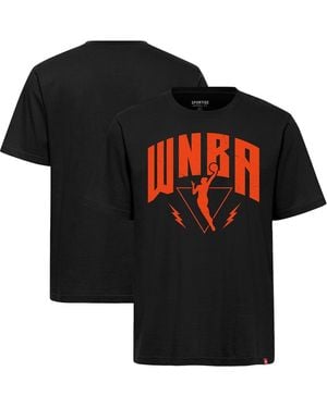 Sportiqe Wnba Logowoman Duke Premium Relaxed Fit T-shirt - Black