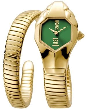 Just Cavalli Stainless Steel Bracelet Watch - Metallic