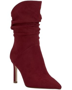 Jessica Simpson Elisti Slouchy Pointed-toe Dress Booties - Red