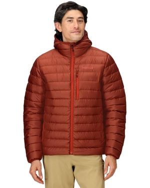Marmot Highlander Puffer Hoodie - Red