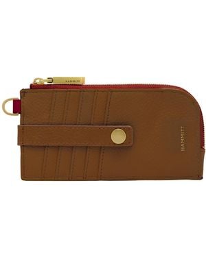Hammitt East West Antique Gold-tone Wallet - Brown