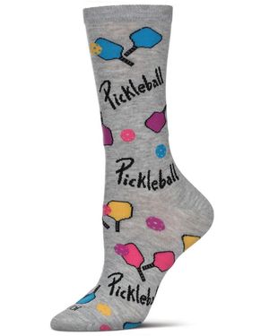Memoi Pickleball Paddle Rayon From Crew Socks - Blue