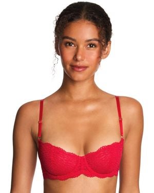 B.tempt'd By Wacoal Untamed Demi Underwire Bra - Red