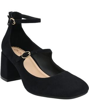 On 34th Tonii Mary Jane Ankle-strap Pumps - Black
