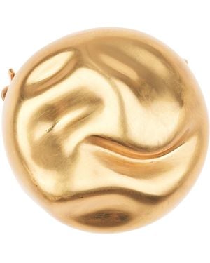 Bespoke Fashion Abstract -tone Brooch - Metallic