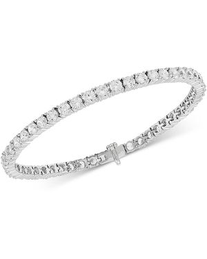Arabella Cubic Zirconia Tennis Bracelet - White