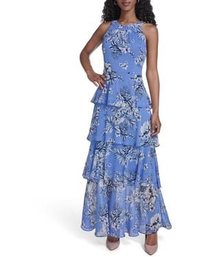 womens blue dress Women's Flex Dress