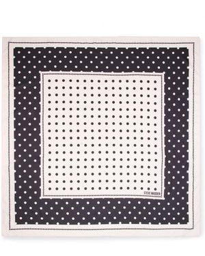 Steve Madden Inverted Polka Dot Square Scarf - Pink