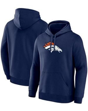 LOGO ATHLETIC Denver Broncos Primary Logo Hoodie - Blue