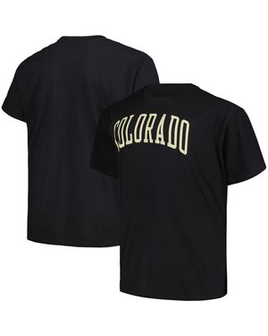 Profile Colorado Buffaloes Big Tall Wordmark T-shirt - Black