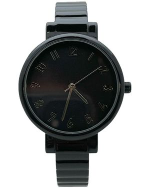 Olivia Pratt Round Face Every Day Versatile Bangle Watch - Black