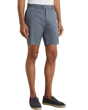 Reiss Wicket S Modern-fit Chino Shorts - Blue