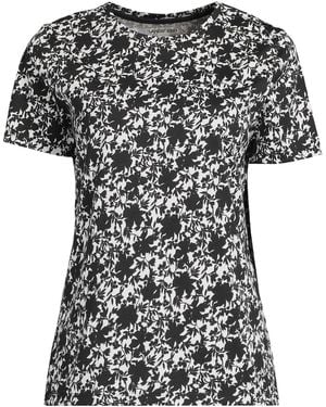 Lands' End Relaxed Supima Cotton Crew Neck T-shirt - Black
