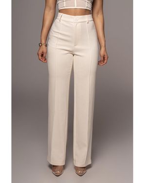 JLUXLABEL Arlette Pants - Natural