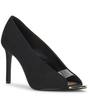 INC International Concepts Ayluna Peep-toe High-heel Pumps - Black