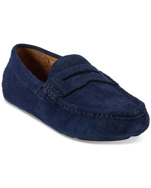 Polo Ralph Lauren Anders Suede Penny Drivers - Blue