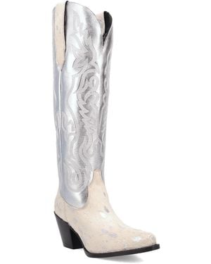 Dingo Take No Bull Leather Boot - White