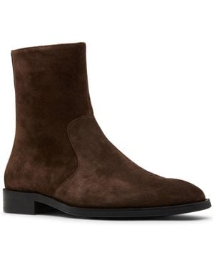 Steve Madden Kemp Round Toe Boots - Brown