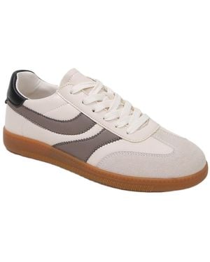 BERNESS Lilliann Mixed Panel Lace-up Sneakers - White