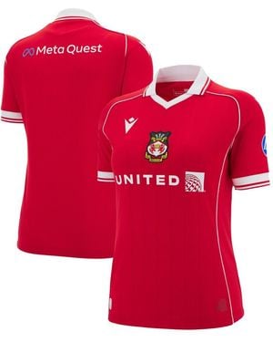 MACRON Wrexham 2025/26 Home Replica Jersey - Red
