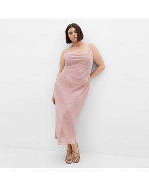 City Chic Plus Size Dress - Pink