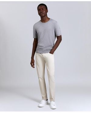 Kenneth Cole Crewneck Sweater T-shirt - White