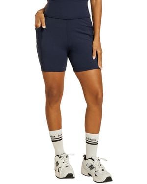 Be Athletica Be 180 High-waisted Cycling Shorts - Blue