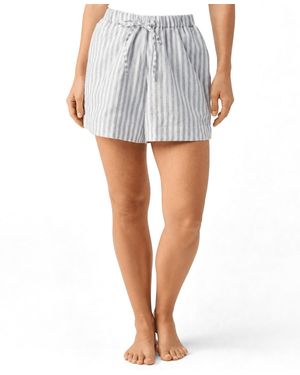 REISTOR Drawstring Relaxed Shorts - White