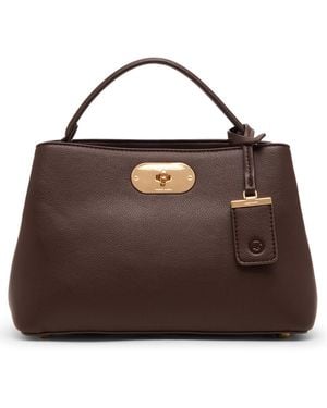 Anne Klein New Recruits Dome Satchel - Brown