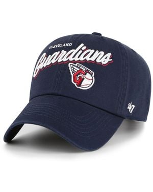 '47 Cleveland Guardians Ariana Clean Up Adjustable Hat - Blue