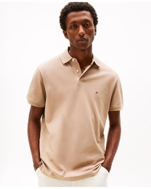 Tommy Hilfiger Cotton Classic Fit 1985 Polo - Natural