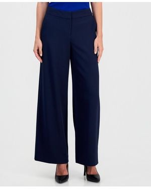 Tahari Wide-leg Pants - Blue