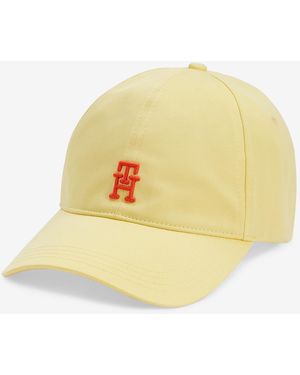 Tommy Hilfiger Th Monogram 6 Panel Hat - Yellow