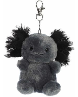 Aurora Mini Onyx Axolotl Palm Pals Adorable Clip-on 4" - Black