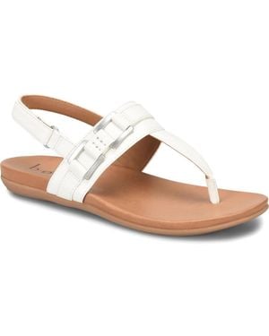 b.ø.c. Keegan Slip-on Sandals - White