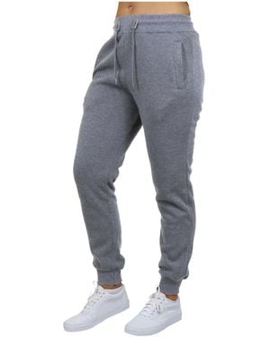 Galaxy By Harvic Loose Fit Fleece jogger Sweatpants - Gray