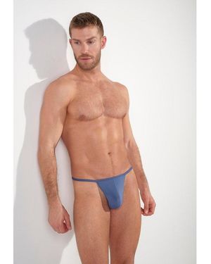 Hom Plumes G-string - Blue