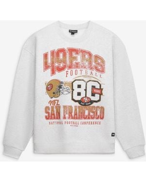 The Wild Collective And San Francisco 49ers Graphic Sweatshirt - White