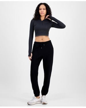 ID Ideology Soft-touch Ankle Knit sweatpants - White