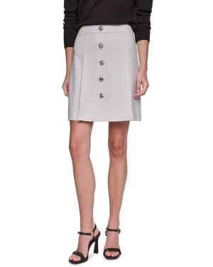 KARL LAGERFELD Mini Pleated Skirt - Black