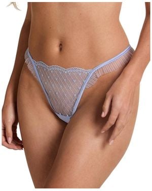 Hunkemöller Cordelie Highleg Thong - Brown